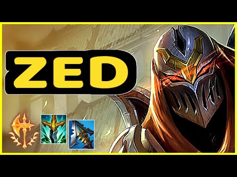 ZED VS VLADIMIR MID GAMEPLAY MASTER I