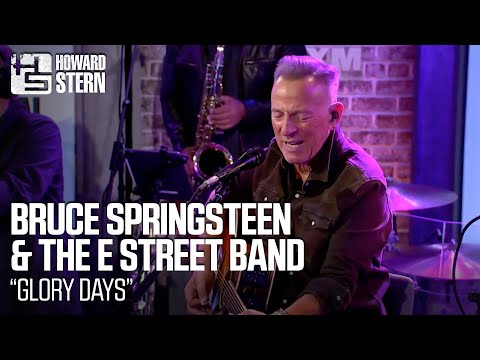 Bruce Springsteen & The E Street Band “Glory Days” Live on the Stern Show