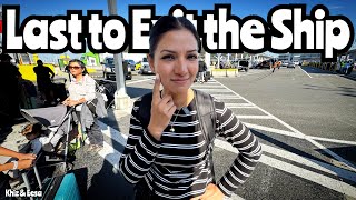 Royal Caribbean Quantum of the Seas Disembarkation in Seattle | Fastest Way Off the Ship + Pro Tips