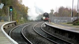 preview picture of video 'Tornado, Taplow, Cathedrals Express, 26-11-2011'