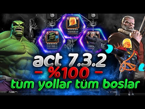 🔴MCOC ACT 7.3.2 %100 - CANLI YAYIN