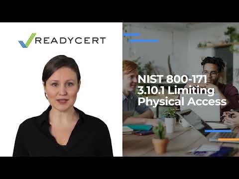 NIST 800-171: 3.10.1 Limiting Physical Access