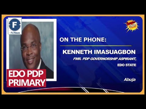 Imasuagbon: Why I Stepped Down For Obaseki  - FX7News