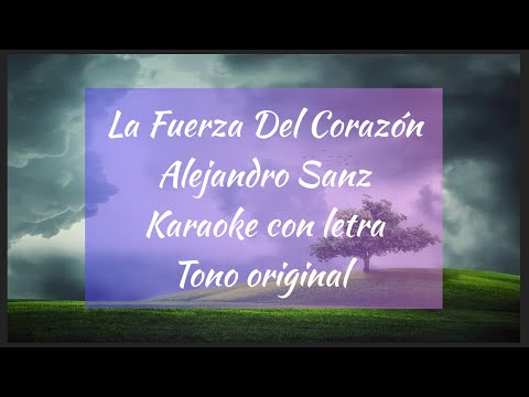 La Fuerza Del Corazon - Pistas De Alejandro Sanz