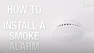 How to Install a Smoke Alarm - Bunnings Warehouse