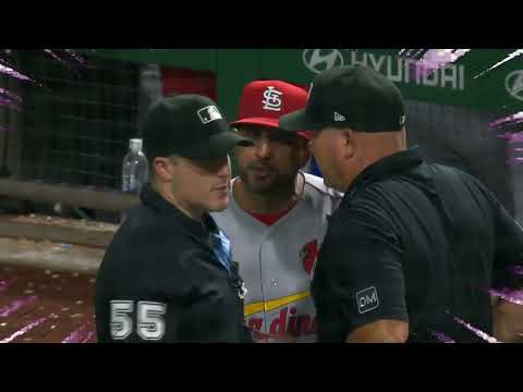 Willson Contreras and Oliver Marmol get ejected after strikes out