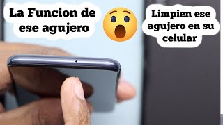 Tu Celular tiene un agujero arriba  Tienes que saber para que sirve y Limpiarlo ( Ver Video )