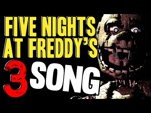 FIVE NIGHTS AT FREDDY'S 3 SONG 'Just An Attraction' FNAF Music Video