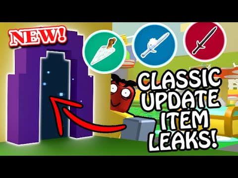 All *NEW* CLASSIC EVENT UPDATE LEAKED ITEMS In Bee Swarm Simulator