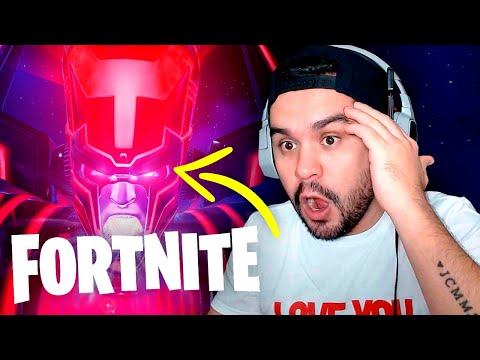 REACCIONANDO AL EVENTO FINAL DE GALACTUS EN FORTNITE
