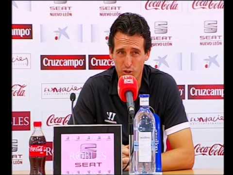 Rueda prensa Unai Emery. 31/07/13. Sevilla FC