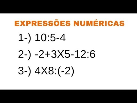Numerical Expressions with Integers - Professor Angela Mathematics