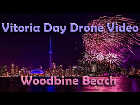 Woodbine Beach Victoria Day 2021 - Drone shot by Shakila !