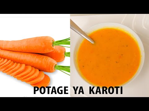 😋IYI BAHORA BAYINYISHYUZA // GUTEKA POTAGE YA KAROTI BIROROSHYE // EASY DELICIOUS CARROT SOUP RECIPE