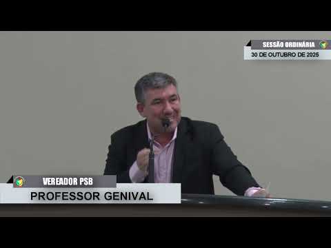 CMBTE - USO DE TRIBUNA PELO VEREADOR PEOFESSOR GENIVAL - PSB