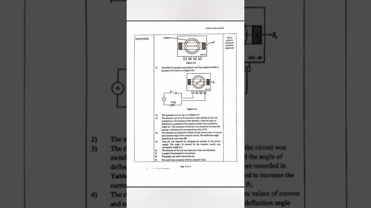PHY POST LAB EXPERIMENT 4