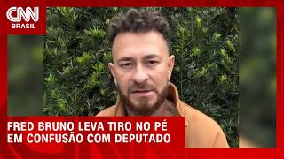 Vídeo: Fred Bruno leva tiro no pé em confusão envolvendo deputado em bar de SP | HORA H