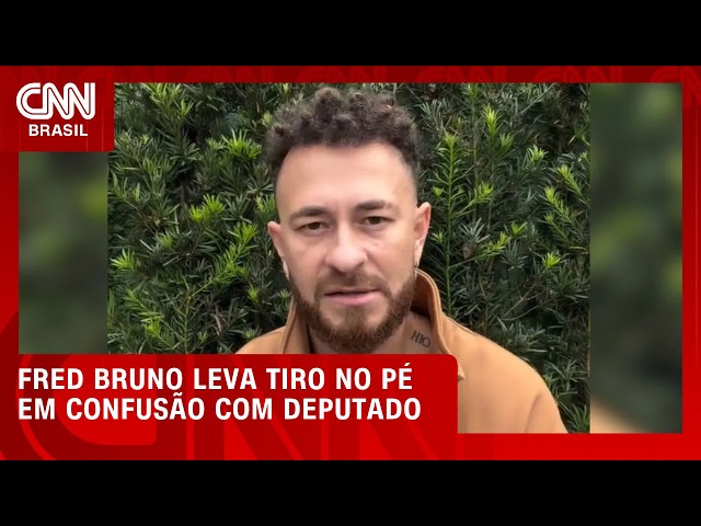 Fred Bruno leva tiro no pé em confusão envolvendo deputado em bar de SP | HORA H