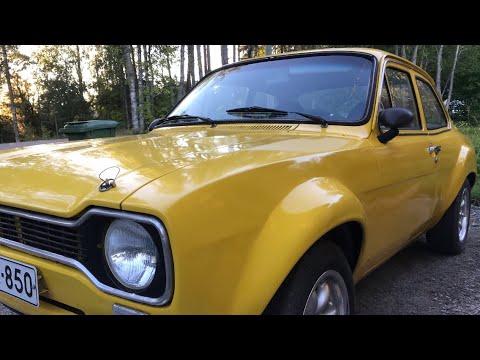 FORD ESCORT MK1 ”RS2000” -Kesän eka ajelut-