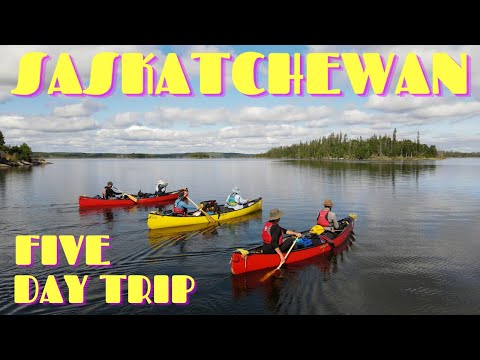 Canoeing the Churchill River in Northern Saskatchewan