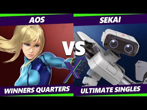 S@X 347 Online Winners Quarters - AoS (ZSS) Vs. Sekai (ROB) Smash Ultimate - SSBU