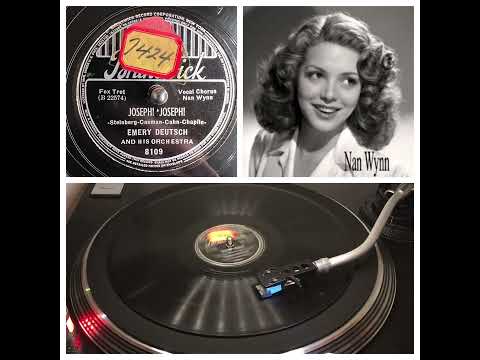 Emery Deutsch and his Orchestra, v. Nan Wynn: Joseph! Joseph! 03/1938 (Brunswick 8109, mx 22574)