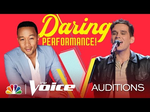 Kelly Gets Blocked as Max Boyle Performs Ed Sheeran's "Wayfaring Stranger" - The Voice Blinds