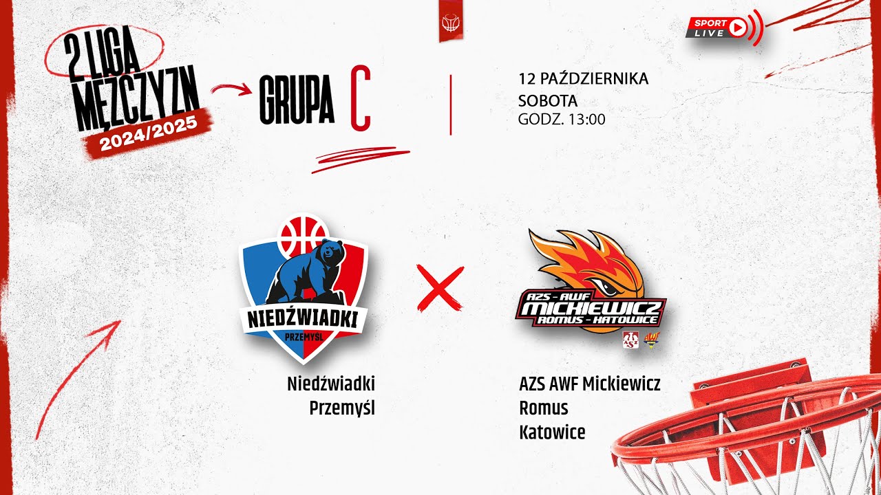 Niedźwiadki Przemyśl - AZS AWF Mickiewicz Romus Katowice (2 LM)