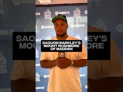 Saquon Barkley's Madden Mount Rushmore #complexnews