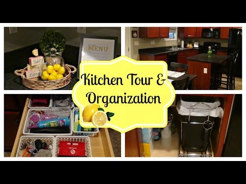 Organized Kitchen Tour | How to Organize Your Kitchen on a Budget! Video
