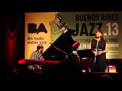 Leo Genovese & Cecilia Pahl - Buenos Aires Jazz Festival 2013