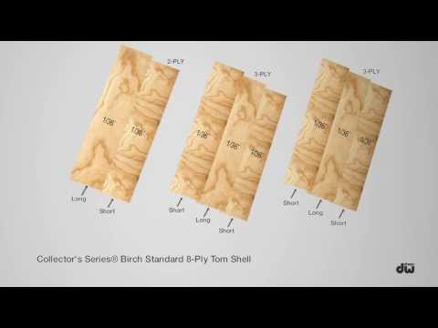 DW Collector's Series™ Standard Birch Shell Animation