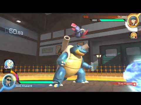 Pokken Wifibattle Blastoise VS Weavile REMATCH