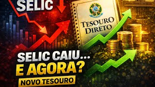 Aonde investir com a queda da Selic? | Entenda o Novo título do Tesouro Direto