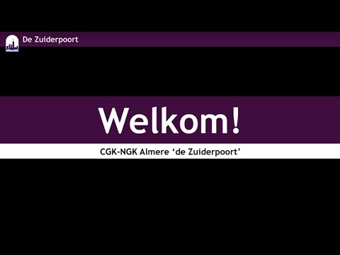 De Zuiderpoort  25 oktober 2020, 09:30, Mattheüs 22 : 1 - 14.