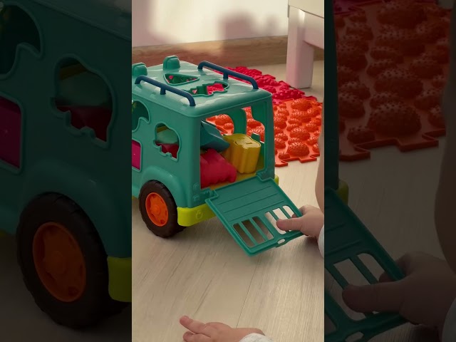 Ігровий набір-сортер - Вантажівка Сафарі (колір море)