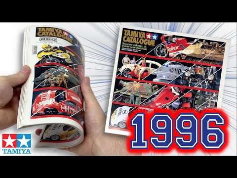 Going Back In Time.  Looking At A 1996 Tamiya RC & Model Catalogue Page By Page.
