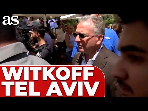 US ENVOY Witkoff visits HOSTAGES SQUARE in Tel Aviv to meet families of Israeli captives