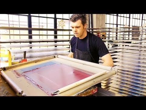 Amazing Silkscreen Artist: Art By Barton