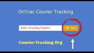 OnTrac Courier Tracking Guide
