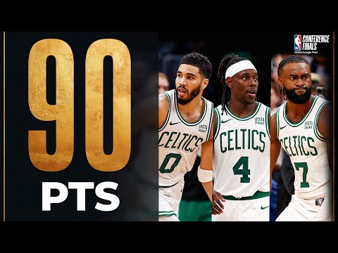 Tatum, Holiday & Brown Make Celtics Playoff HISTORY In Game 1! May 21, 2024