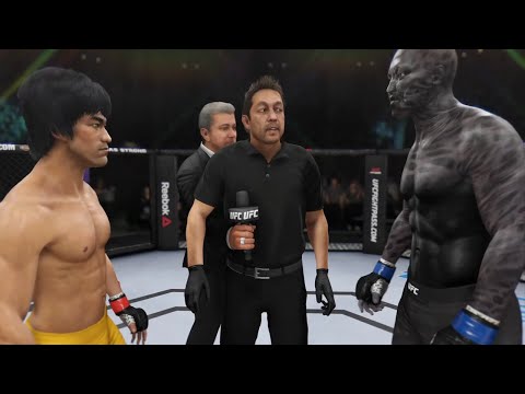 Bruce Lee vs. Black Panther (EA sports UFC 3)