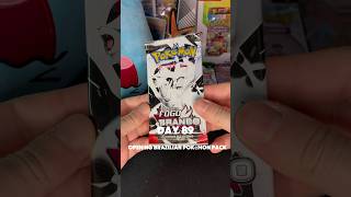 Day 89 opening Pokémon booster pack