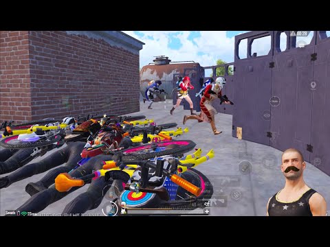 Victor Squad Invisible Camping 😂💀 | PUBG Mobile Funny & WTF Moments