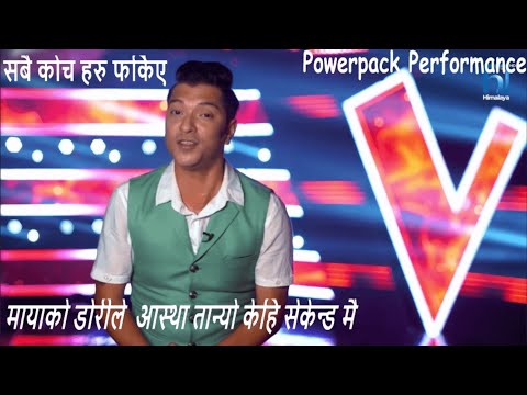 Kumat saawat "Maya ko Dori le " - Rock Version - The Voice of Nepal Season 2 -2019