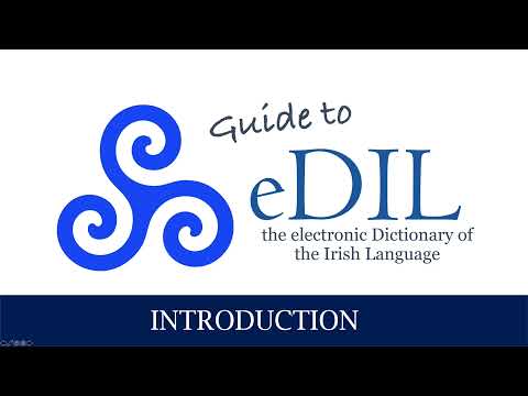 Guide to eDIL 2019: Introduction