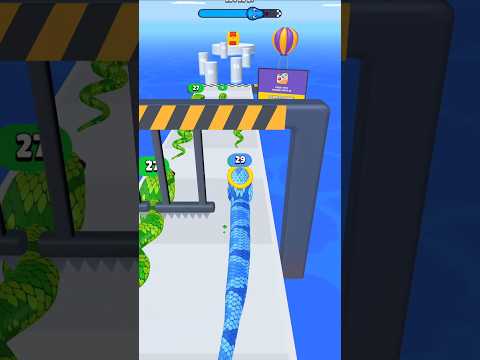 Snake Run Race #30 | 3D Running Game #Viral #Funny
