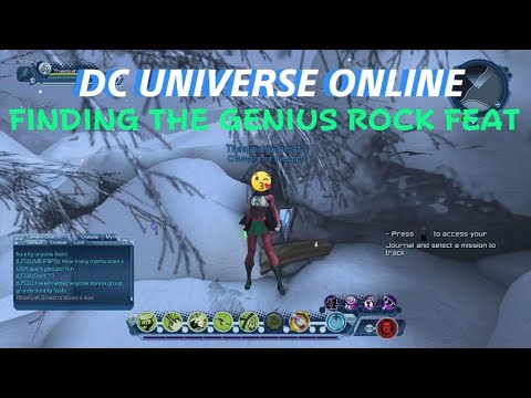 DC Universe Online A Genius Rock Feat