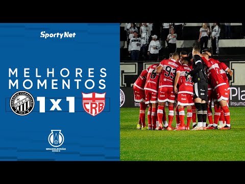 GOL RELÂMPAGO E EXPULSÕES - Operário 1x1 CRB - Melhores Momentos Série B