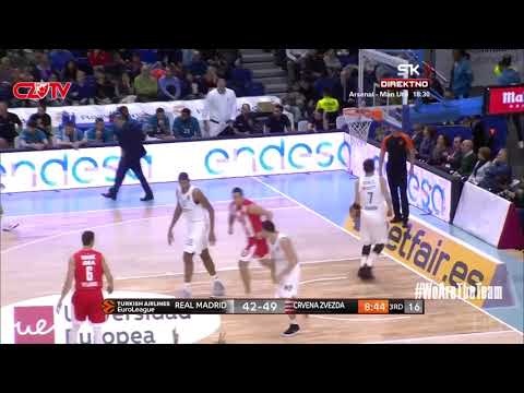 Trojke | Real Madrid - Crvena zvezda mts , Euroleague | 2017